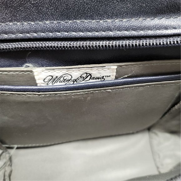 Whiting Davis Black Metal Mesh Evening Bag Vintage - Picture 9 of 10